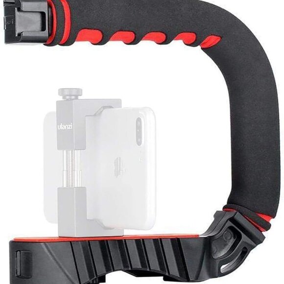 Ulanzi U-Grip Pro Triple Cold Shoe Bracket Handheld Stabilizer DSLR/Smartphone - Picture 3 of 6